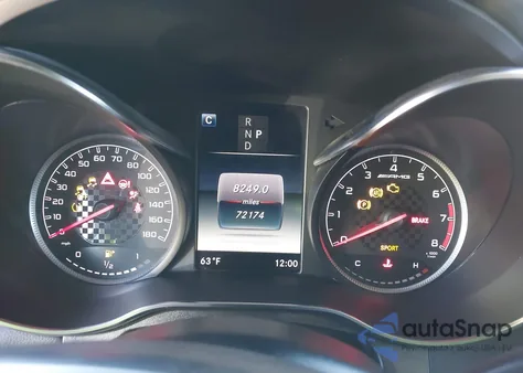 2018 Mercedes-Benz Amg Glc 43 4Matic from USA, damaged, VIN WDC0G6EB0JF469820